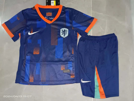 2024 Netherlands Away Football Shirt 1:1 Thai Quality Kids Size FTBL4ALL