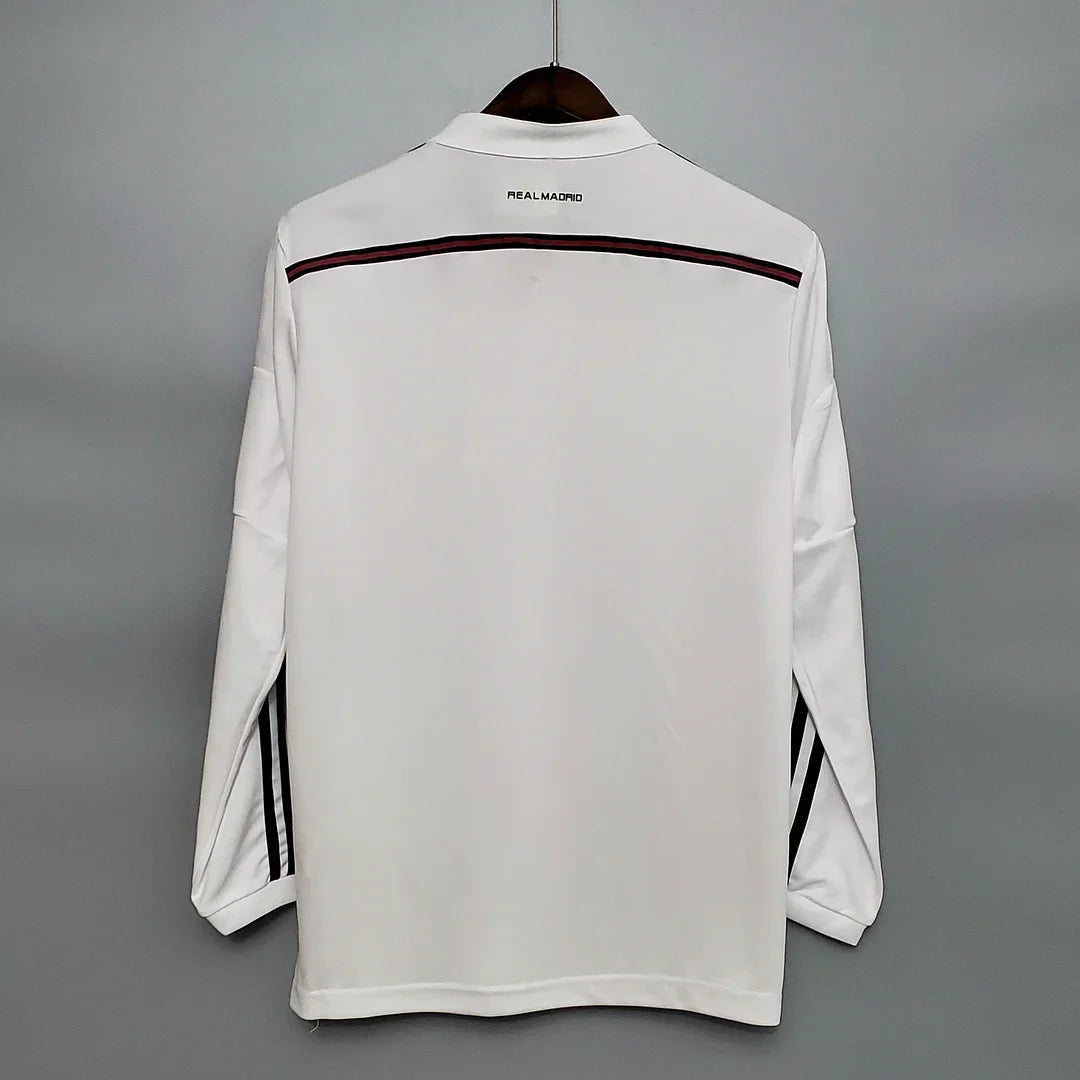 Retro Long Sleeve 2014/2015 Real Madrid Home FTBL4ALL