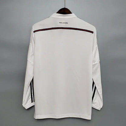 Retro Long Sleeve 2014/2015 Real Madrid Home FTBL4ALL