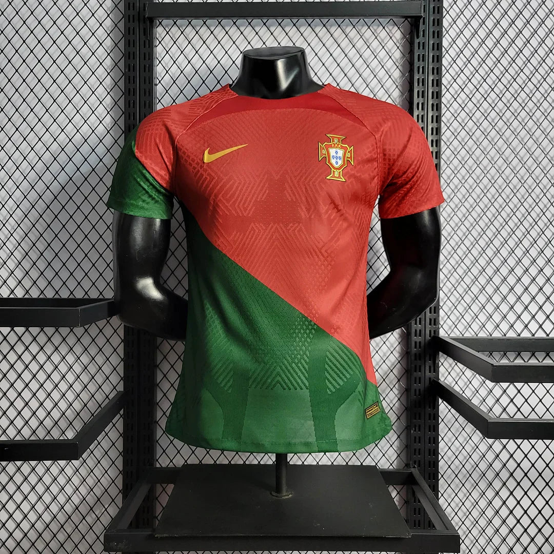 2022 FIFA World Cup Portugal Home Football Shirt - Player Version FTBL4ALL