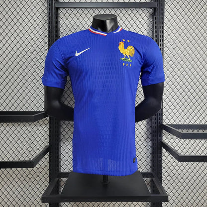 2024 France Home Football Shirt 1:1 Thai Quality - Player Version FTBL4ALL