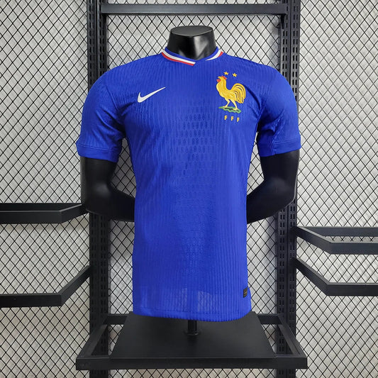 2024 France Home Football Shirt 1:1 Thai Quality - Player Version FTBL4ALL