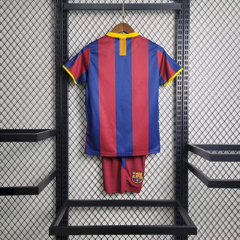 2010/2011 Retro Kids Size Barcelona Home Football Shirt 1:1 Thai Quality FTBL4ALL