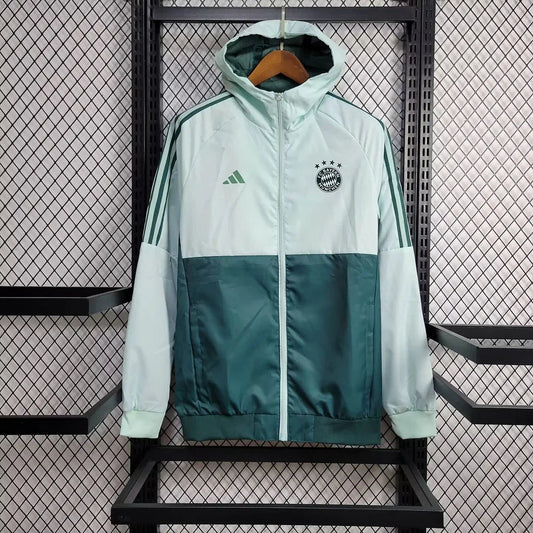 2024/2025 Windbreaker Bayern Munich Green FTBL4ALL