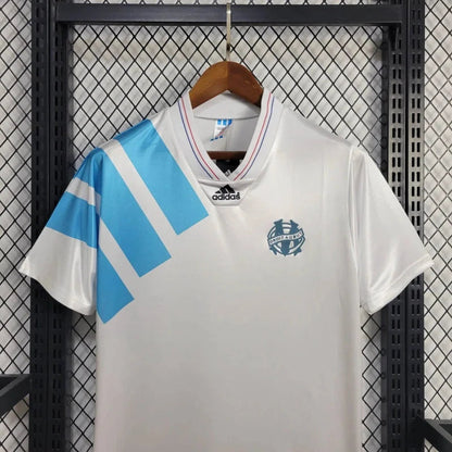 1992/1993 Retro Olympique de Marseille Home Football Shirt 1:1 Thai Quality FTBL4ALL