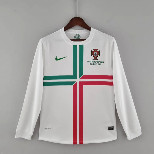 2012 Retro Long Sleeve Portugal Away Football Shirt FTBL4ALL