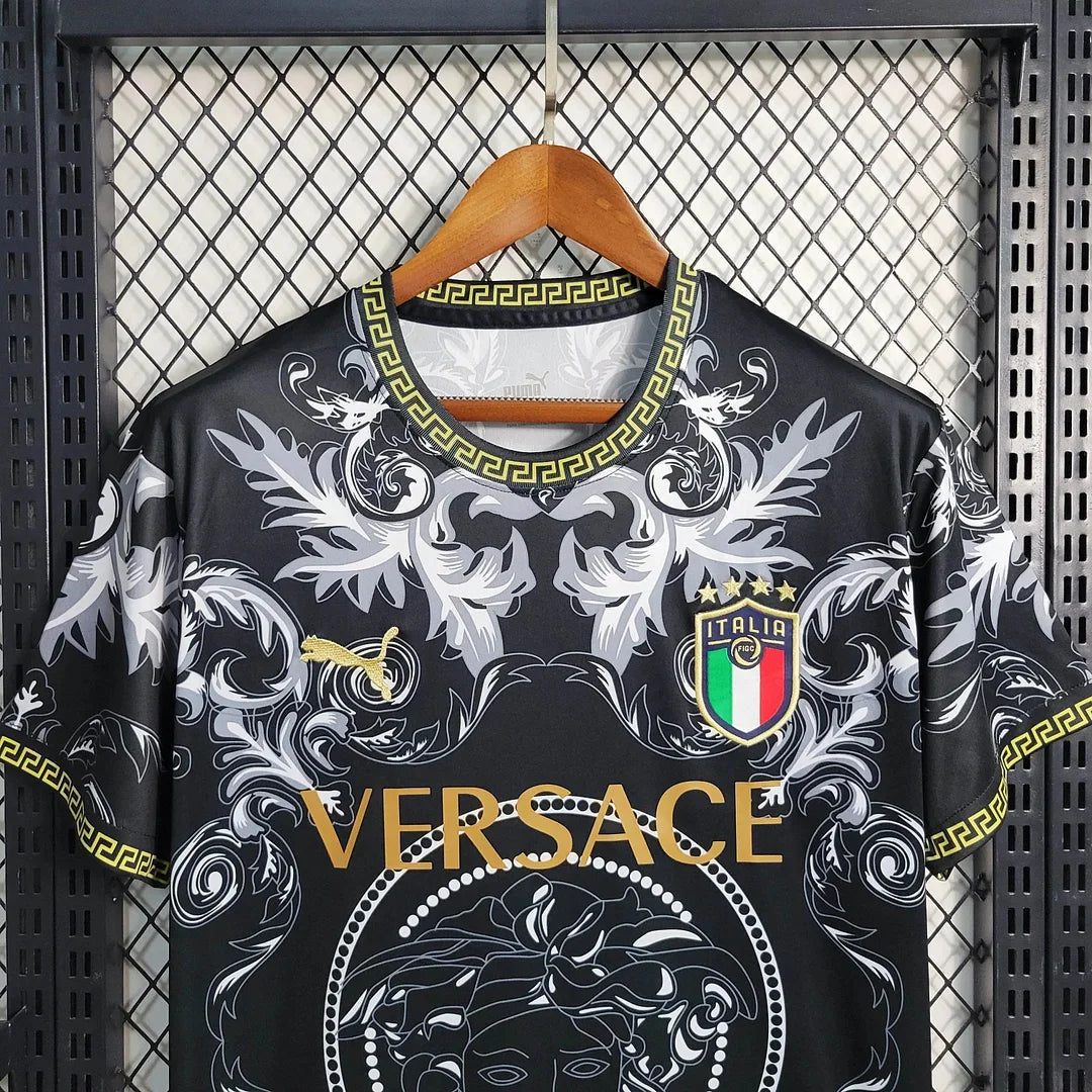 2023 Italy Special Edition Black Soccer Shirt FTBL4ALL