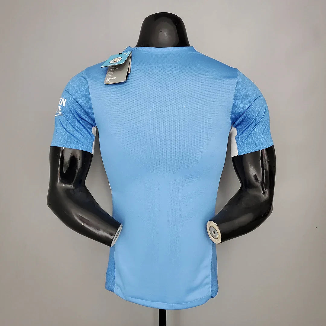 Manchester City Football Shirt 2021/2022 Retro 1:1 Thai Quality Home - Player Version FTBL4ALL