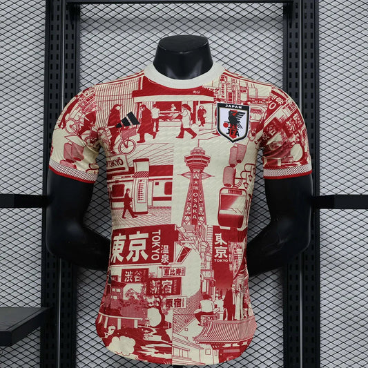 2023 Japan Tokyo Special Edition Red Football Jersey - Player Version FTBL4ALL