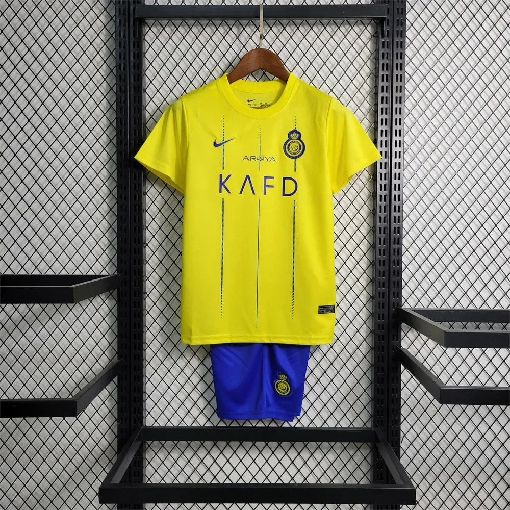 2023/2024 Kids Size Al-Nassr Home Football Shirt FTBL4ALL