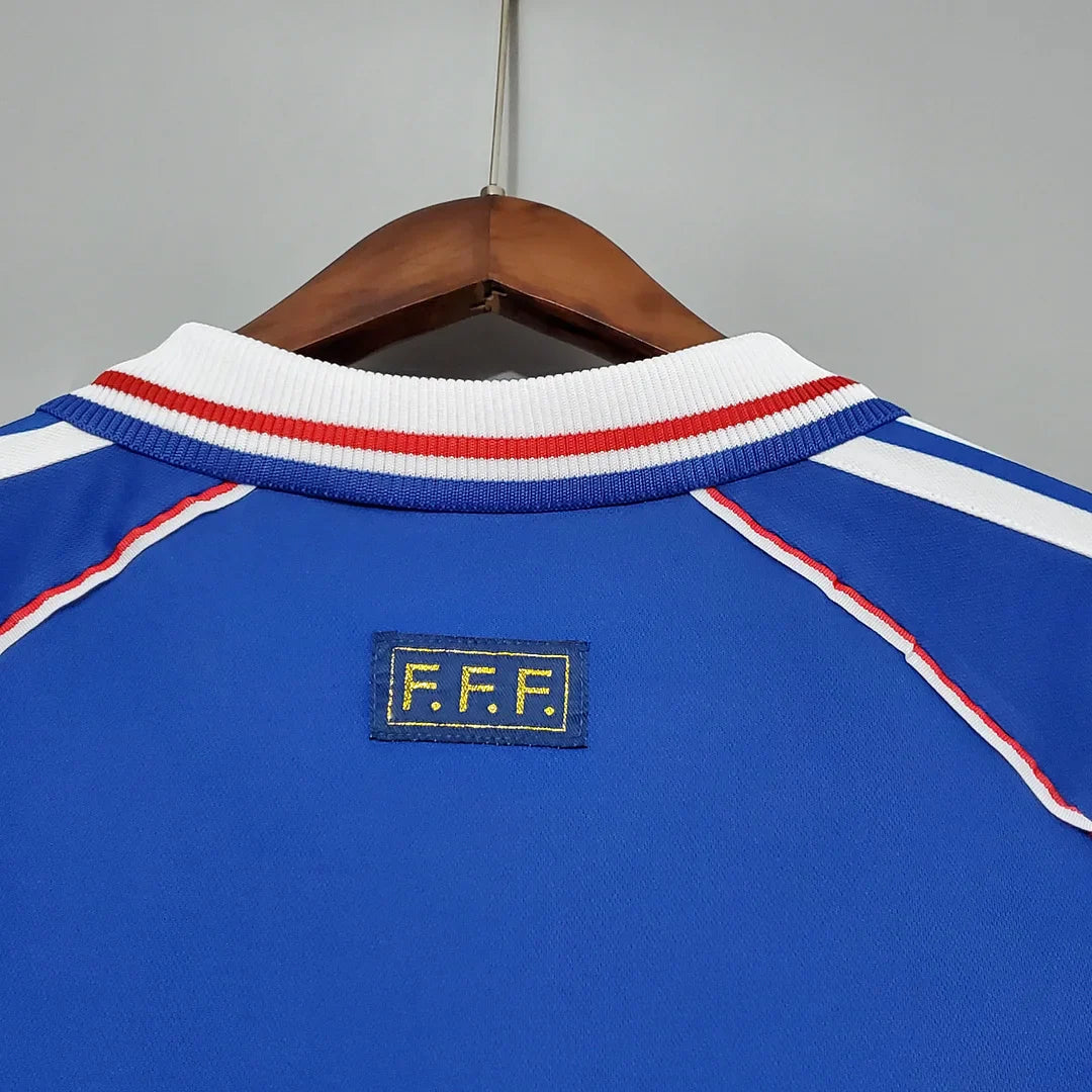 1998 Retro France Home Football Shirt FTBL4ALL