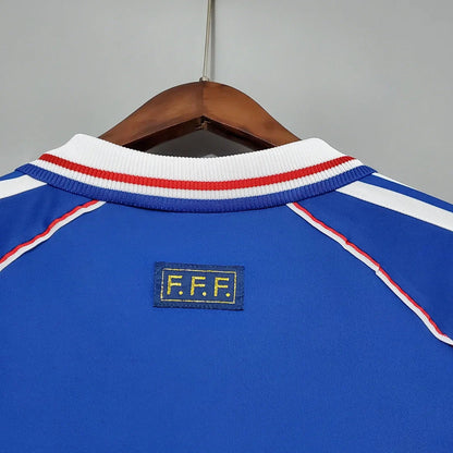 1998 Retro France Home Football Shirt FTBL4ALL