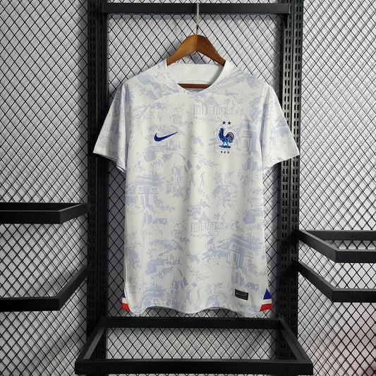 2022 FIFA World Cup France Away Football Shirt White FTBL4ALL