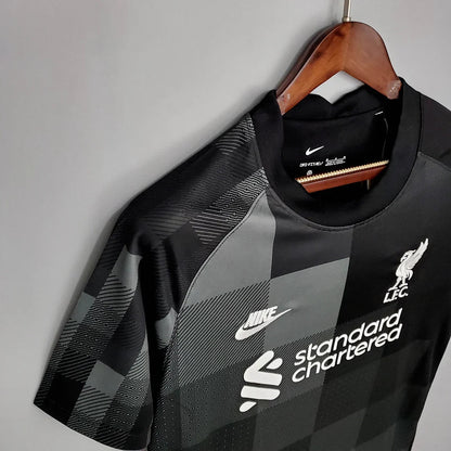 Liverpool Goalkeeper Soccer Jersey Black 2021/2022 Retro 1:1 Thai Quality FTBL4ALL