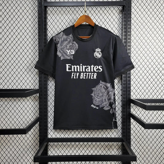 2024/2025 Real Madrid Y-3 Special Edition Black Football Shirt FTBL4ALL