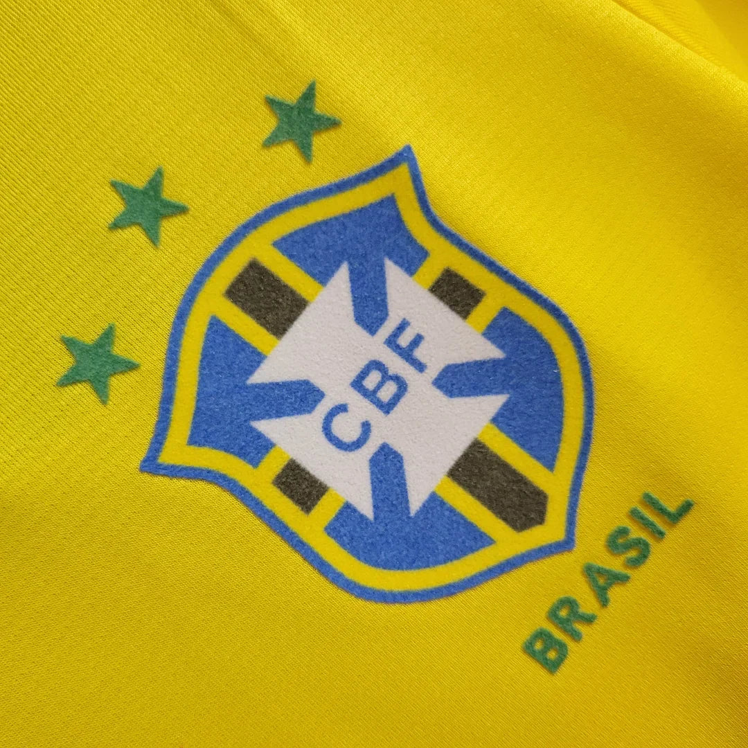 1994 Retro Brazil Soccer Jersey Home FTBL4ALL