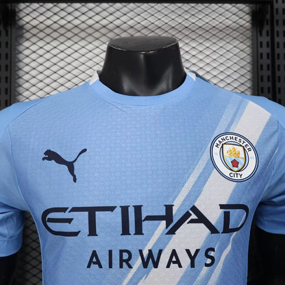 2025/2026 Manchester City Home Football Shirt - Player Version FTBL4ALL