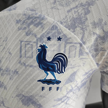 2022 FIFA World Cup France Away Football Shirt White - Player Version FTBL4ALL