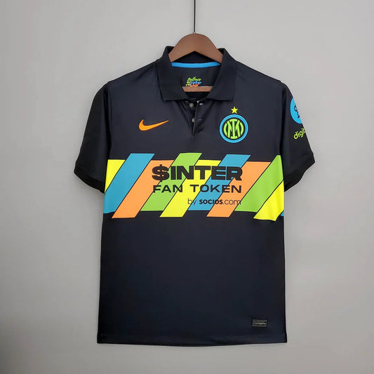Internazionale Milan Third Away Football Jersey 2021/2022 Retro 1:1 Thai Quality FTBL4ALL