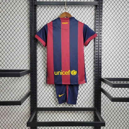 2014/2015 Retro Kids Size Barcelona Home Football Shirt 1:1 Thai Quality FTBL4ALL