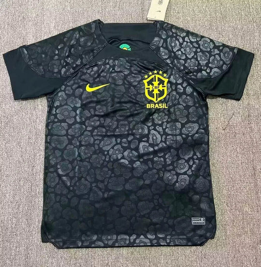 2022 Brazil Goalkeeper Jersey Black FTBL4ALL