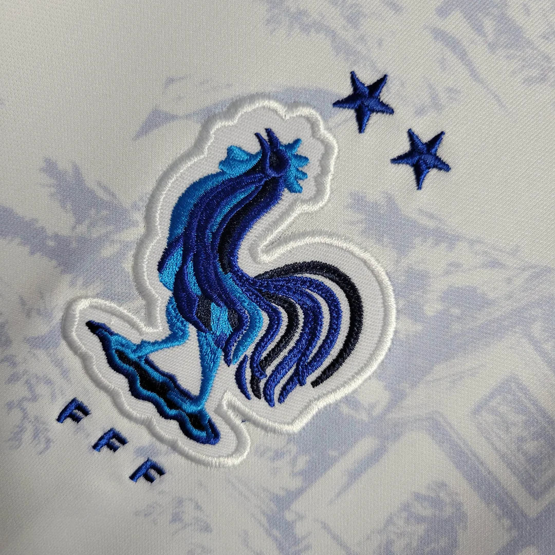 2022 FIFA World Cup France Away Football Shirt White FTBL4ALL