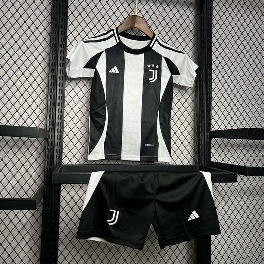 2024/2025 Juventus Home Soccer Jersey 1:1 Thai Quality Kids Size FTBL4ALL