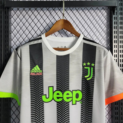2019/2020 Retro Juventus Joint Edition Black and White Stripes Soccer Jersey 1:1 Thai Quality FTBL4ALL