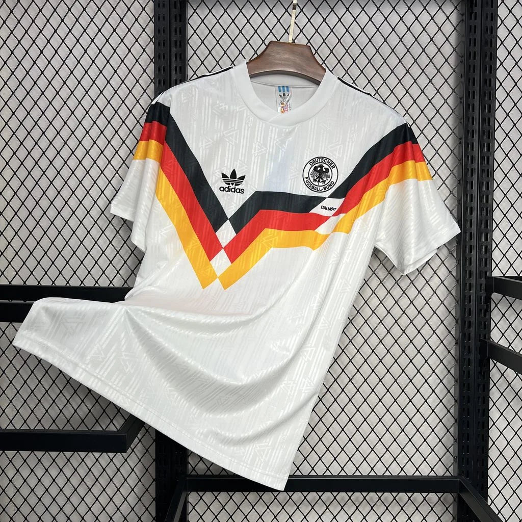 1990 Retro Soccer Jersey Germany Home FTBL4ALL