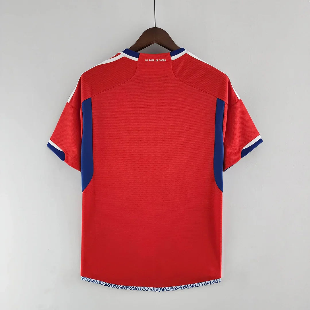 2022 Chile National Team Home Soccer Jersey FTBL4ALL