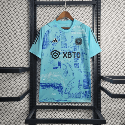 2023/2024 Inter Miami Training Wear blue Soccer Jersey 1:1 Thai Quality FTBL4ALL