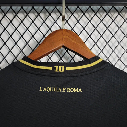 2023 Lazio 10th Anniversary Edition Black Soccer Jersey 1:1 Thai Quality FTBL4ALL