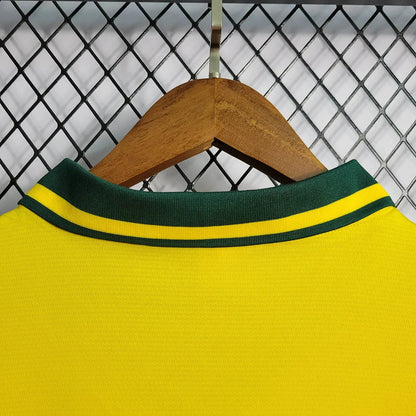 1994 Retro Brazil Soccer Jersey Home FTBL4ALL