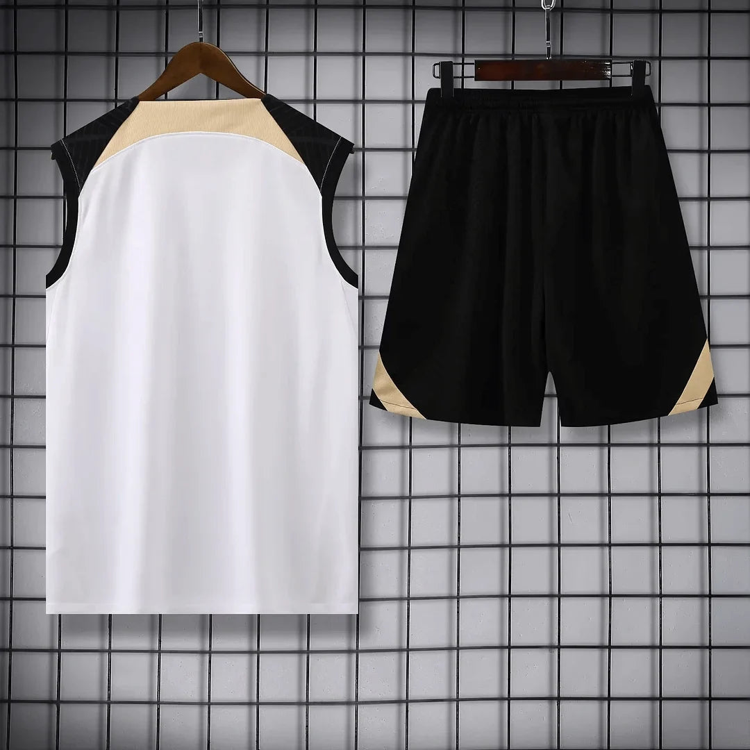 2023/2024 Chelsea pre-match training White Jersey+Shorts 1:1 Thai Quality FTBL4ALL