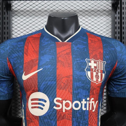 Barcelona 2024/2025 Player Version Jersey (Runs Small – Order One Size Larger) Thronor