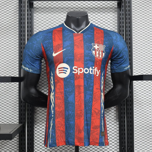 Barcelona 2024/2025 Player Version Jersey (Runs Small – Order One Size Larger) Thronor