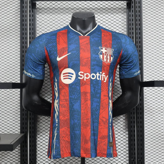 Barcelona 2024/2025 Player Version Jersey (Runs Small – Order One Size Larger) Thronor