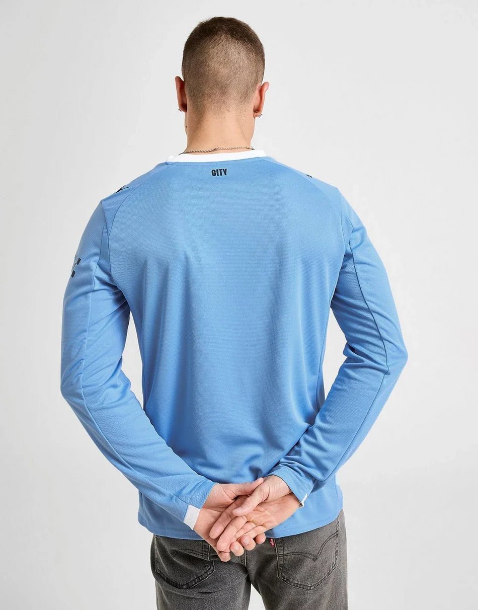 PUMA MANCHESTER CITY FC 2025/26 LONG SLEEVE HOME SHIRT –