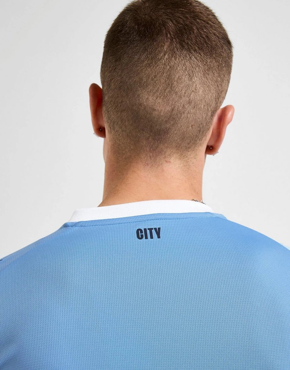 PUMA MANCHESTER CITY FC 2025/26 LONG SLEEVE HOME SHIRT –