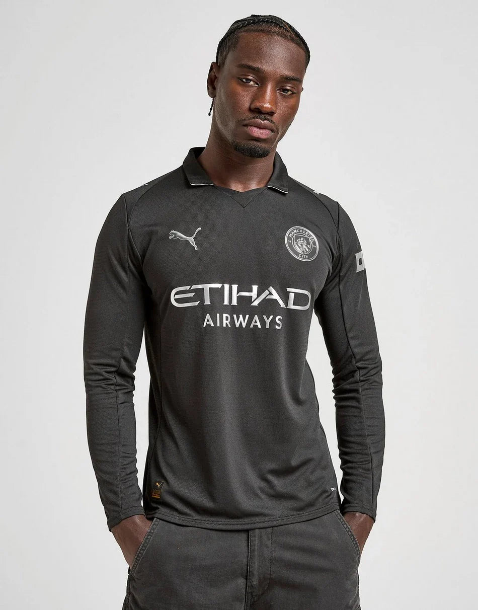 PUMA MANCHESTER CITY FC 2025/26 LONG SLEEVE AWAY SHIRT –