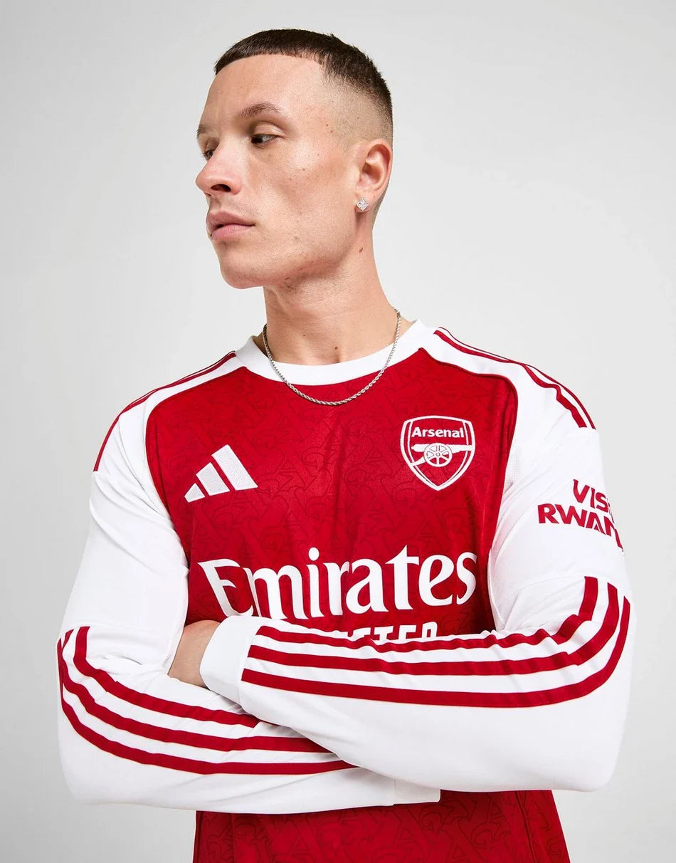 ADIDAS ARSENAL FC 2025/26 LONG SLEEVE HOME SHIRT Classic Football Jerseys