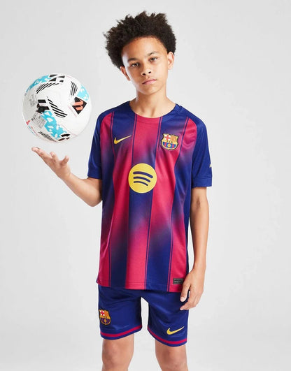 NIKE FC BARCELONA 2025/26 HOME SHIRT JUNIOR –
