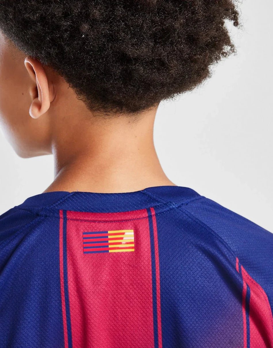 NIKE FC BARCELONA 2025/26 HOME SHIRT JUNIOR –