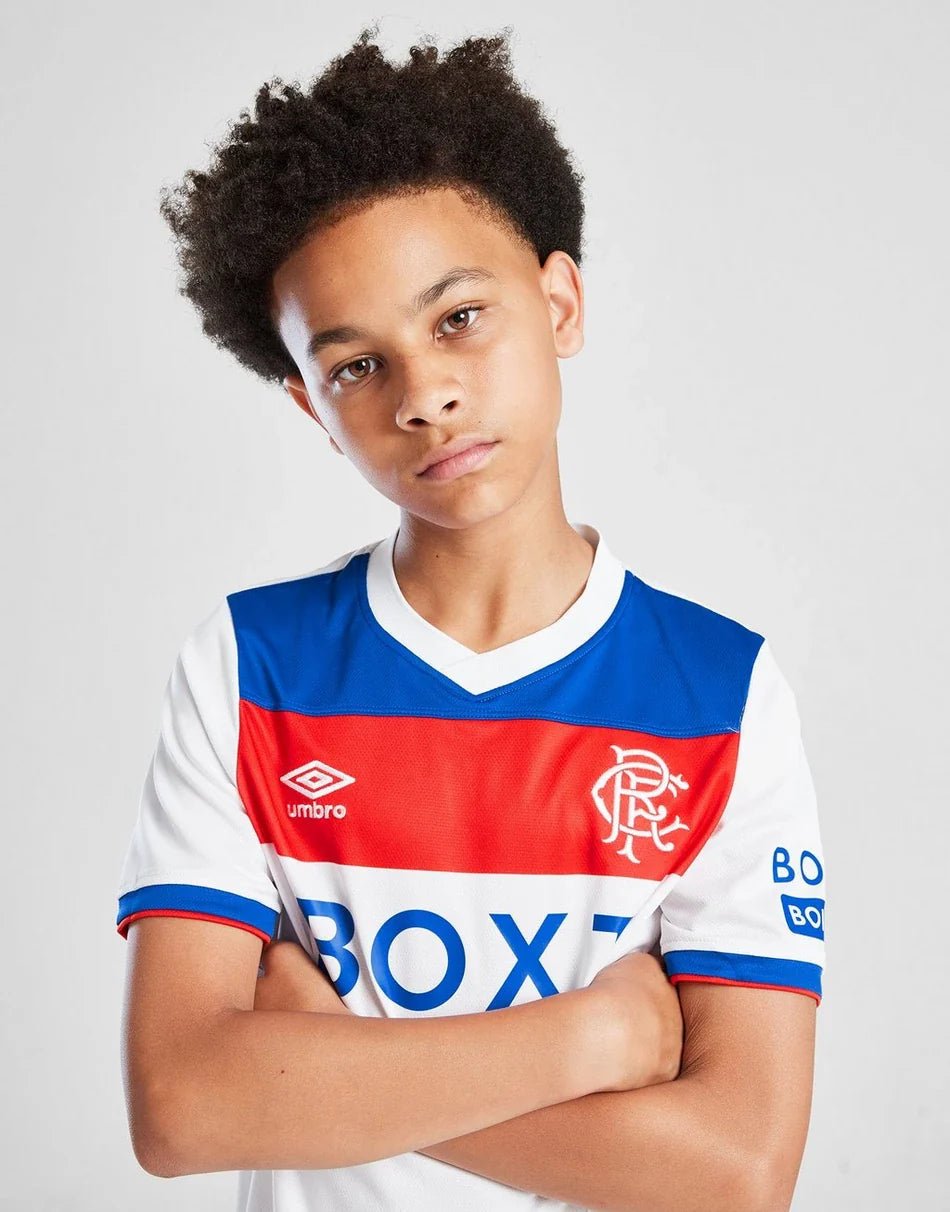 UMBRO RANGERS FC 2025/26 AWAY SHIRT JUNIOR –