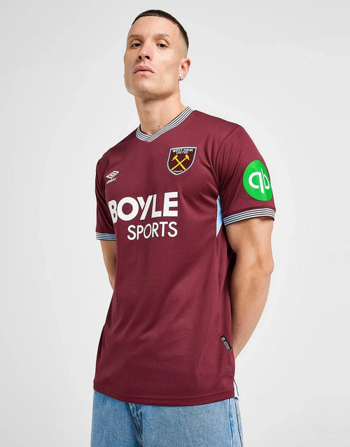 UMBRO WEST HAM UNITED FC 2025/26 HOME SHIRT –