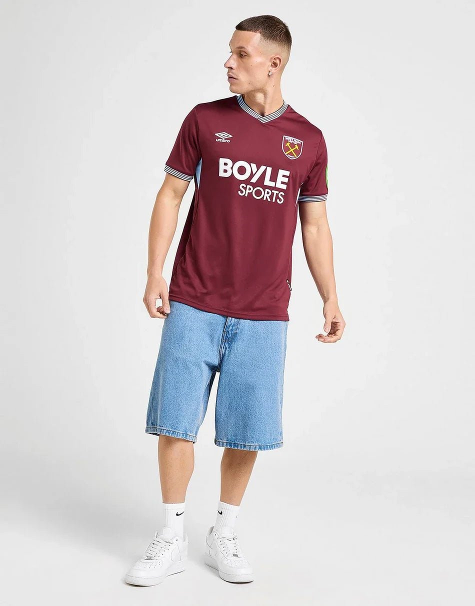 UMBRO WEST HAM UNITED FC 2025/26 HOME SHIRT –
