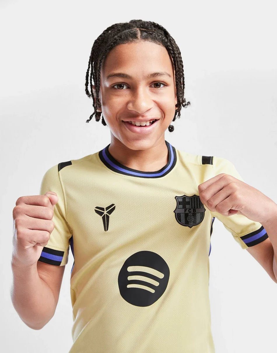 NIKE FC BARCELONA 2025/26 AWAY SHIRT JUNIOR –