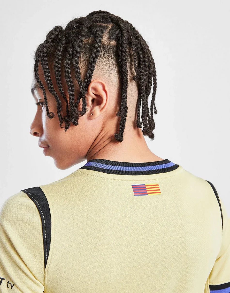 NIKE FC BARCELONA 2025/26 AWAY SHIRT JUNIOR –