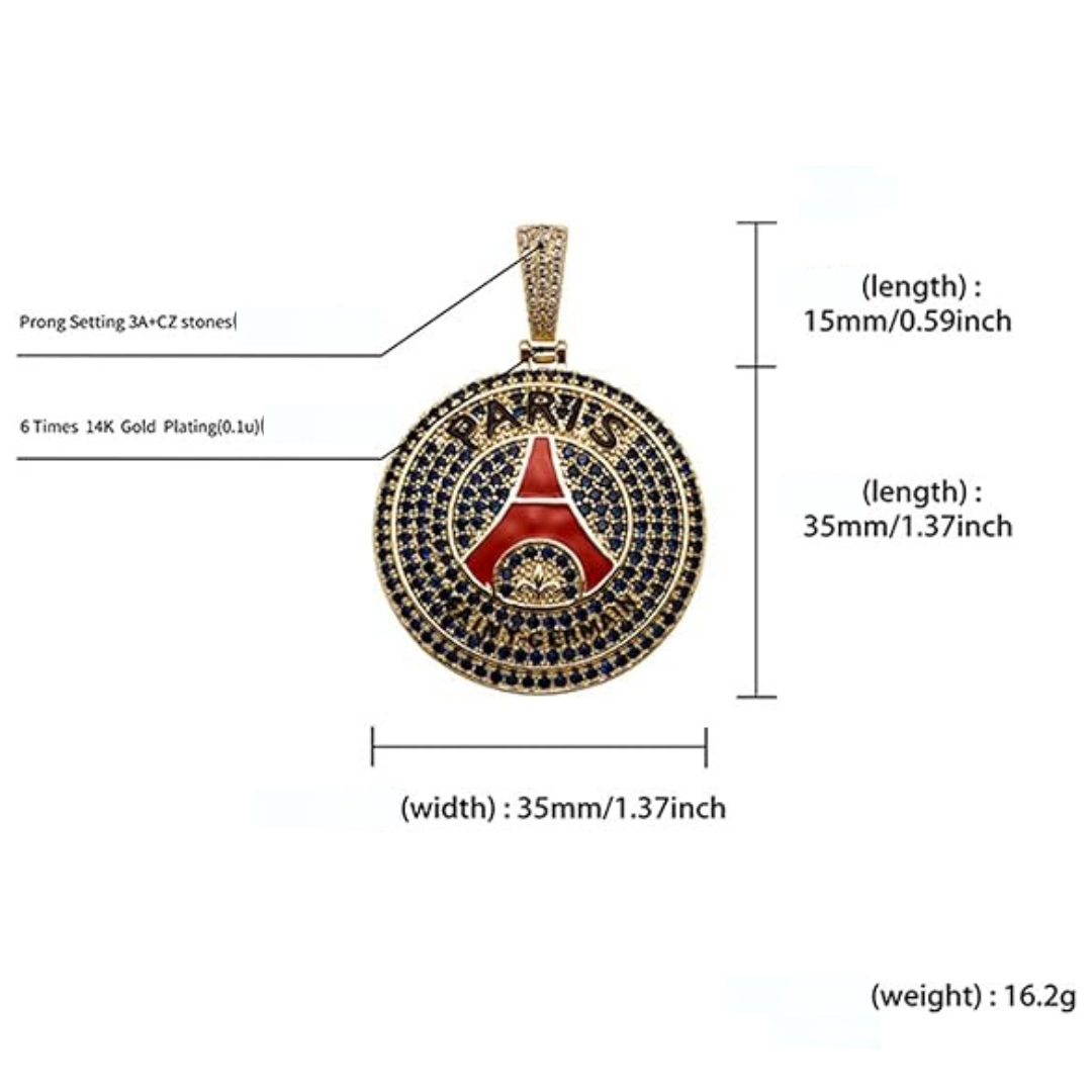 Premium Football Club Pendants CC