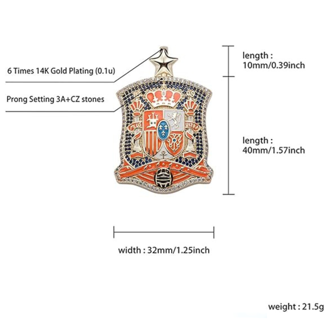 Premium Football Club Pendants CC